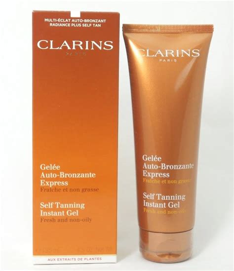 clarins sunless tan lotion.